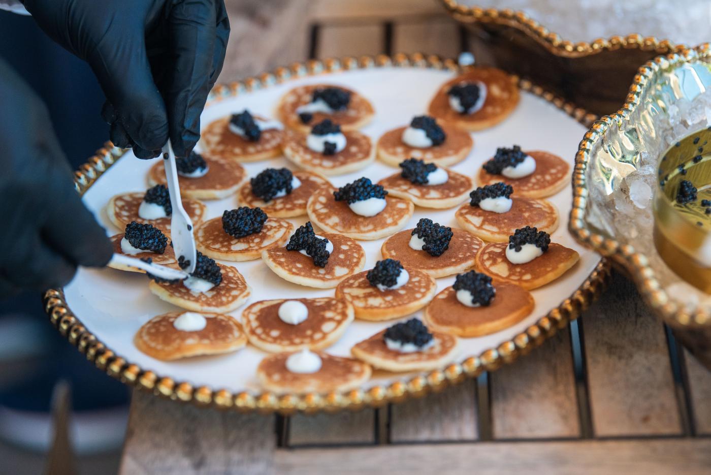 Treats served at MOHI Food and Wine festival