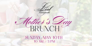 mothers day brunch at leal vineyards